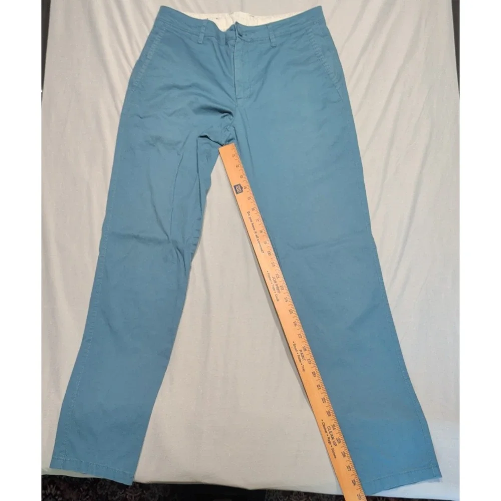 Armani Exchange A|X Men's Slim Fit Chino Pants - Slate Blue - Size 31